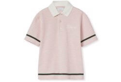 Children's embroidered cotton polo