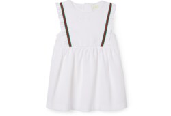 Baby cotton dress with Web