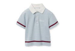 Polo de algodón con bordado para bebé