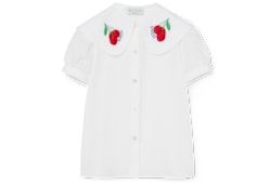 Рубашка из хлопка с вышивкой для детей 3–12 лет