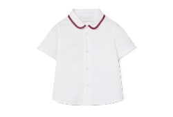 Baby embroidered cotton shirt