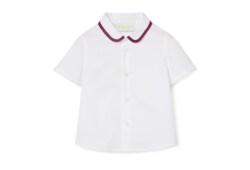 Babyhemd aus Baumwolle mit Stickerei