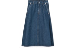 กระโปรง Mid-length denim skirt