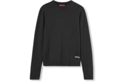 Jersey de algodón y seda con intarsia