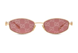 Oval frame sunglasses