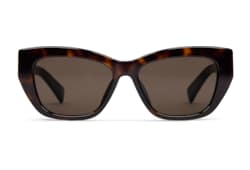 Low nose bridge fit cat-eye sunglasses