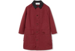 Chaqueta infantil de sarga de nylon con GG