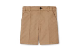 Pantaloni bambino in cotone GG con dettaglio Web