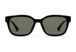 Low nose bridge fit square sunglasses