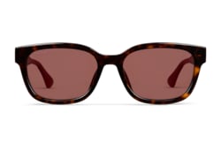 Low nose bridge fit square sunglasses