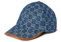 Cappellino da baseball in denim GG