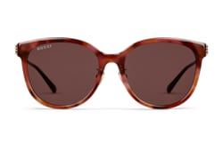 Low nose bridge fit round sunglasses