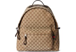 Zaino in tessuto GG misura media