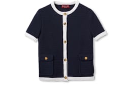 Cardigan in cotone fine