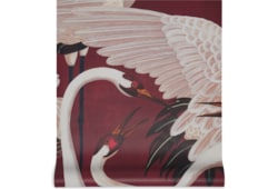 Papel pintado con estampado de garza