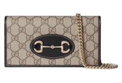 Gucci Horsebit 1955 Brieftasche mit Kettenriemen