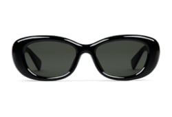 Low nose bridge oval sunglasses