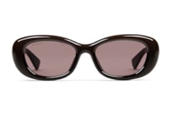 แว่นตากันแดด Low nose bridge oval sunglasses