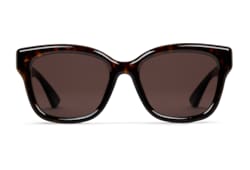 Low nose bridge fit square sunglasses