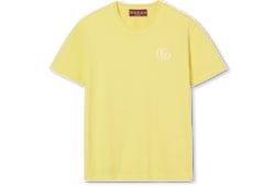 T-shirt in jersey di cotone ricamato