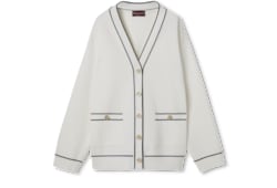 Cardigan in lana fine