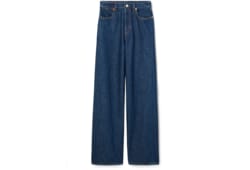 Pantalone a gamba larga in denim