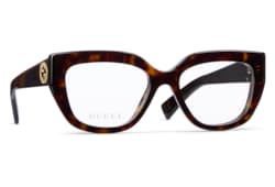 Cat-eye optical frame