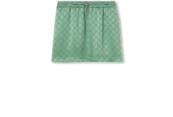 GG satin mini skirt