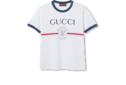 Cotton jersey T-shirt with print