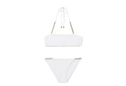 Купальник бикини из блестящего джерси