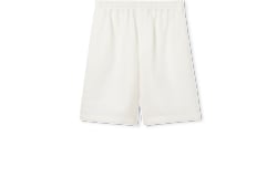 Short de lona GG de mezcla de lino