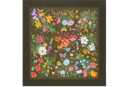 Carré in twill di seta stampata