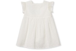 Robe pour bébé avec broderie anglaise