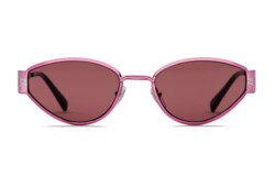 Sonnenbrille mit geometrischem Rahmen