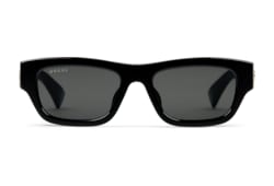 แว่นตากันแดด Low nose bridge fit rectangular sunglasses