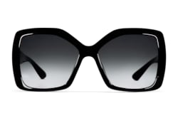 Sonnenbrille mit eckigem Rahmen