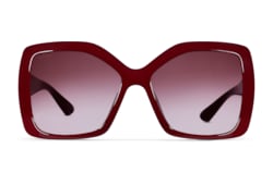 Sonnenbrille mit eckigem Rahmen