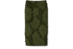 Gonna midi in misto lana e cotone