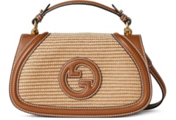 Sac à main tissé Gucci Blondie moyen format