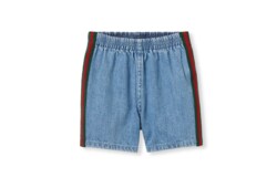 Baby denim shorts with Web
