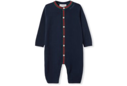 Combinaison pour bébé en coton avec broderie