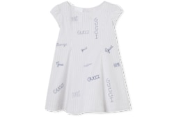 Robe pour enfant en mousseline brodée