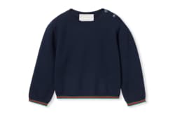 Maglione neonato in lana con Web