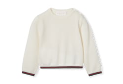 Baby wool sweater with Web