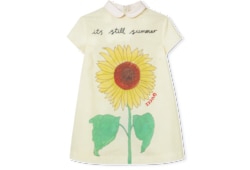 Robe pour enfant en coton imprimé
