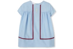 Baby GG cotton dress with Web