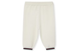 Babyhose aus Wolle mit Web