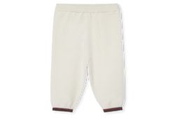 Pantalon pour bébé en laine avec bande Web