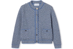 Cardigan pour enfant en laine bouclée