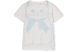 Kinder-T-Shirt aus Baumwolle mit Print